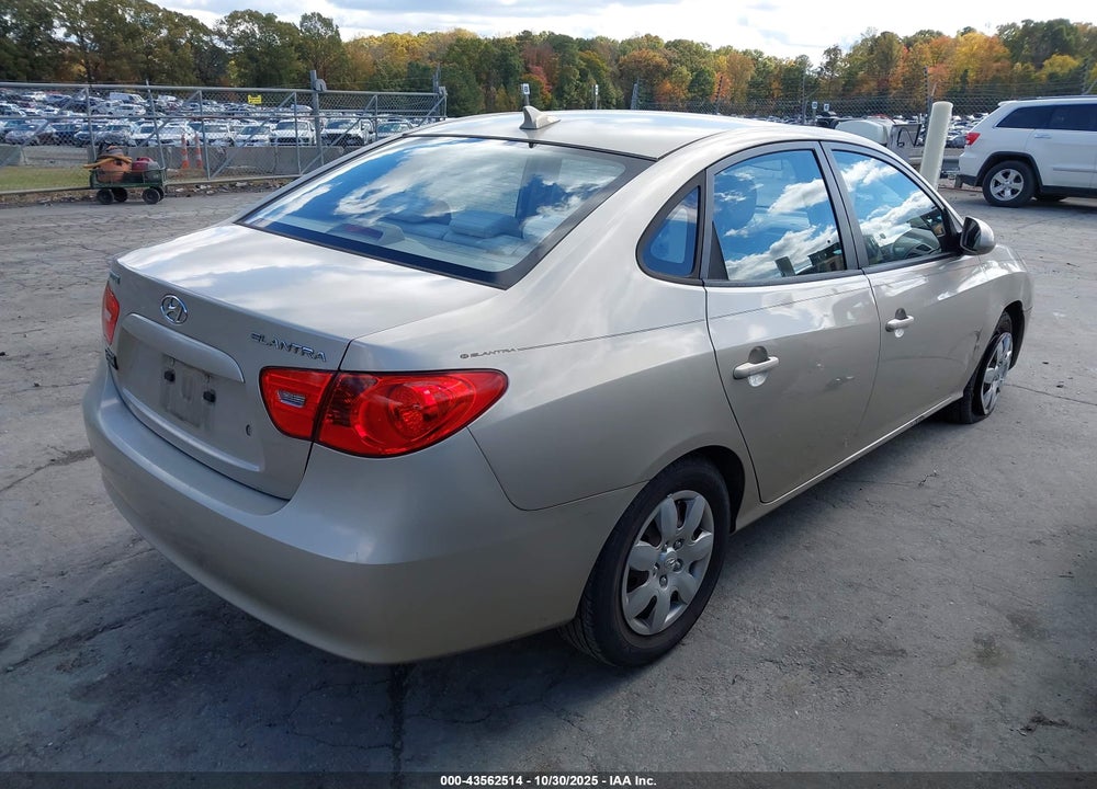 2009 HYUNDAI ELANTRA GLS VIN: KMHDU46D89U683980