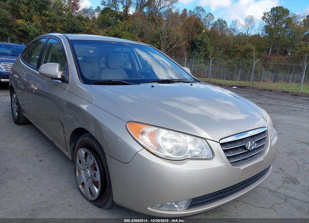 2009 HYUNDAI ELANTRA GLS VIN: KMHDU46D89U683980