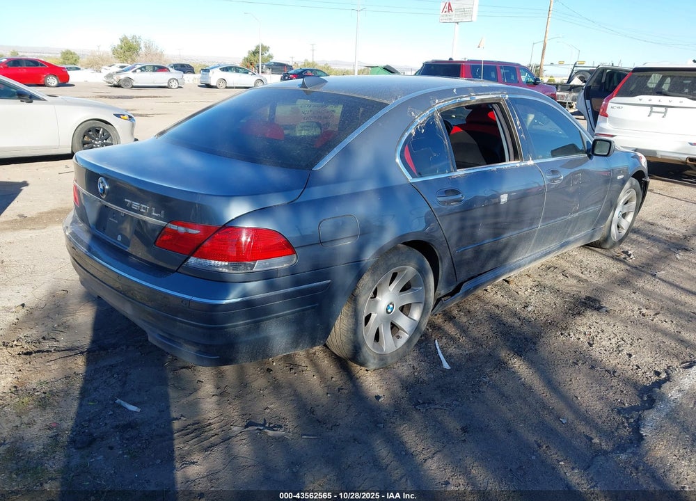 2007 BMW 7 SERIES VIN: WBAHN83517DT72361