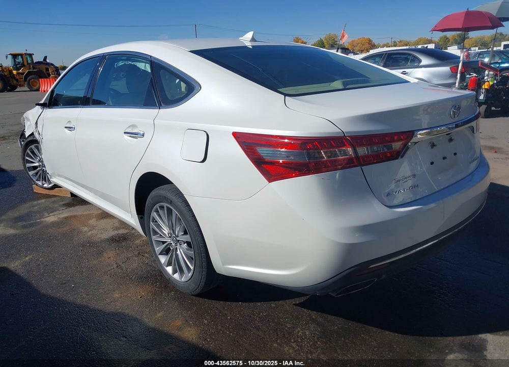 2018 TOYOTA AVALON LIMITED VIN: 4T1BK1EB1JU265115