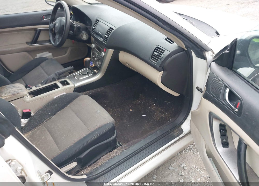 2007 SUBARU LEGACY 2.5I VIN: 4S3BL616X77202643