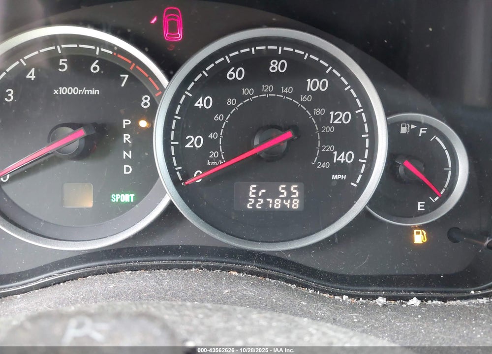 2007 SUBARU LEGACY 2.5I VIN: 4S3BL616X77202643