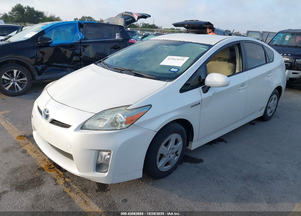 2010 TOYOTA PRIUS II VIN: JTDKN3DUXA0016510