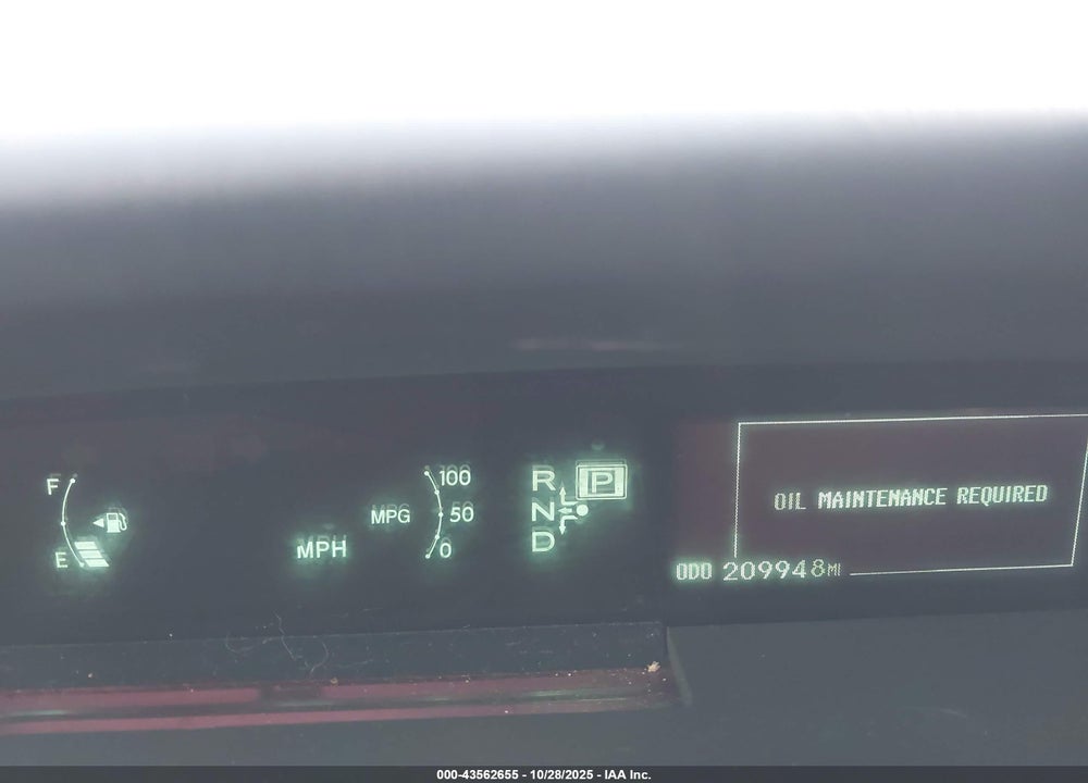 2010 TOYOTA PRIUS II VIN: JTDKN3DUXA0016510