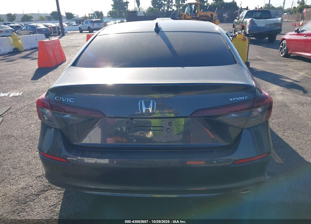 2025 HONDA CIVIC SPORT VIN: 2HGFE2F5XSH518272