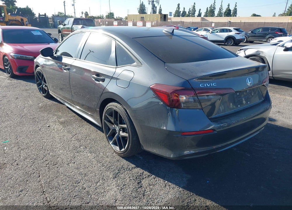2025 HONDA CIVIC SPORT VIN: 2HGFE2F5XSH518272