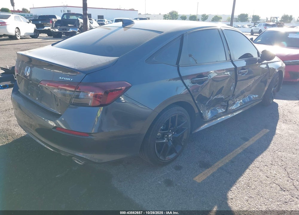 2025 HONDA CIVIC SPORT VIN: 2HGFE2F5XSH518272
