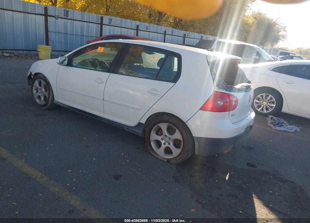 2008 VOLKSWAGEN GTI 4-DOOR VIN: WVWHV71K88W093288