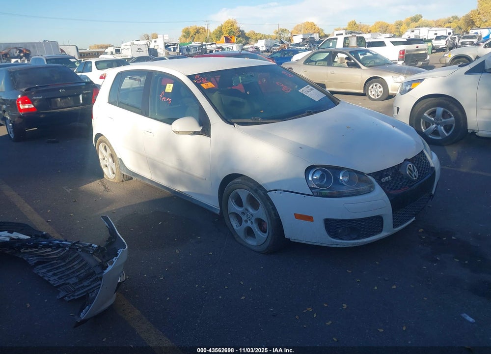 2008 VOLKSWAGEN GTI 4-DOOR VIN: WVWHV71K88W093288