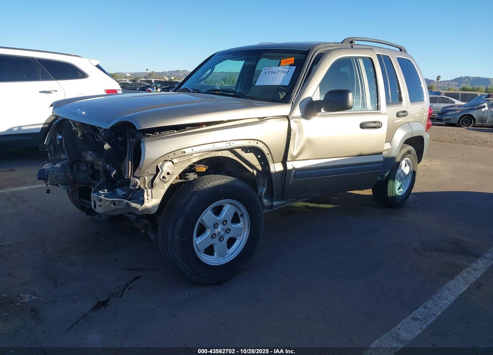 2005 JEEP LIBERTY SPORT VIN: 1J4GK48K25W704267