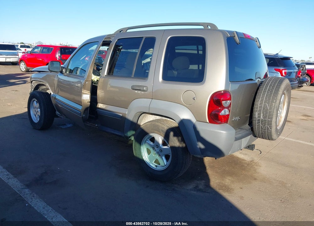 2005 JEEP LIBERTY SPORT VIN: 1J4GK48K25W704267