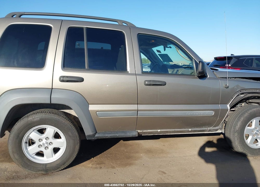 2005 JEEP LIBERTY SPORT VIN: 1J4GK48K25W704267