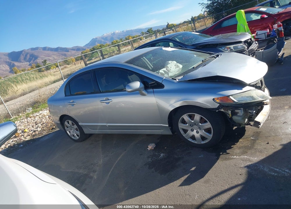 2007 HONDA CIVIC LX VIN: 2HGFA16507H303948