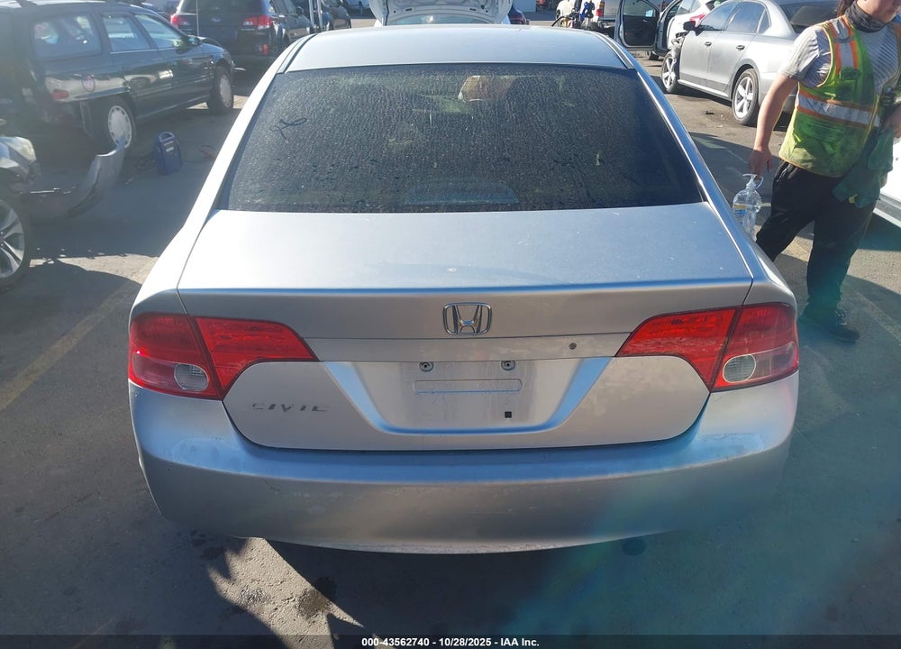 2007 HONDA CIVIC LX VIN: 2HGFA16507H303948