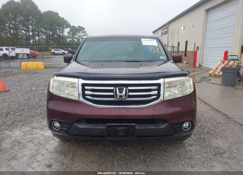 2012 HONDA PILOT VIN: 5FNYF3H63CB028800