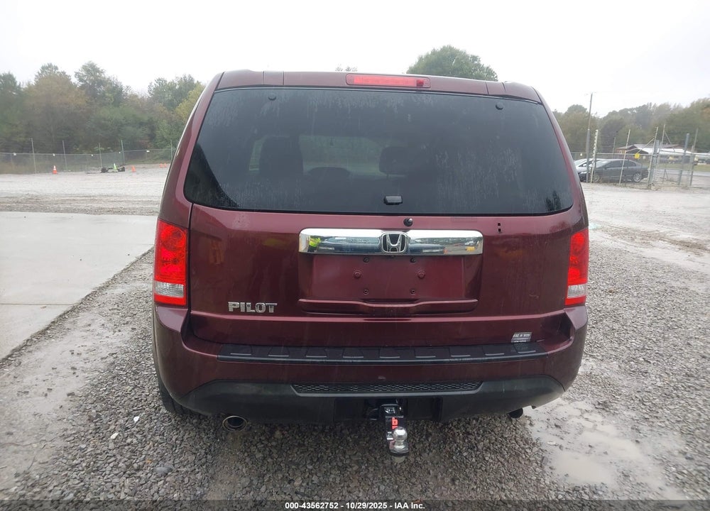 2012 HONDA PILOT VIN: 5FNYF3H63CB028800