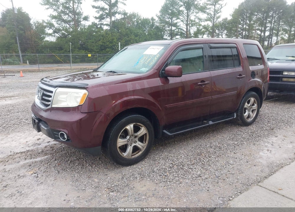 2012 HONDA PILOT VIN: 5FNYF3H63CB028800