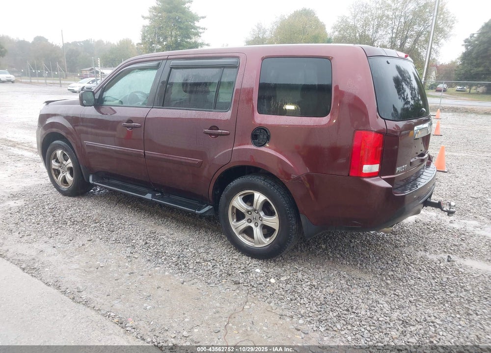 2012 HONDA PILOT VIN: 5FNYF3H63CB028800