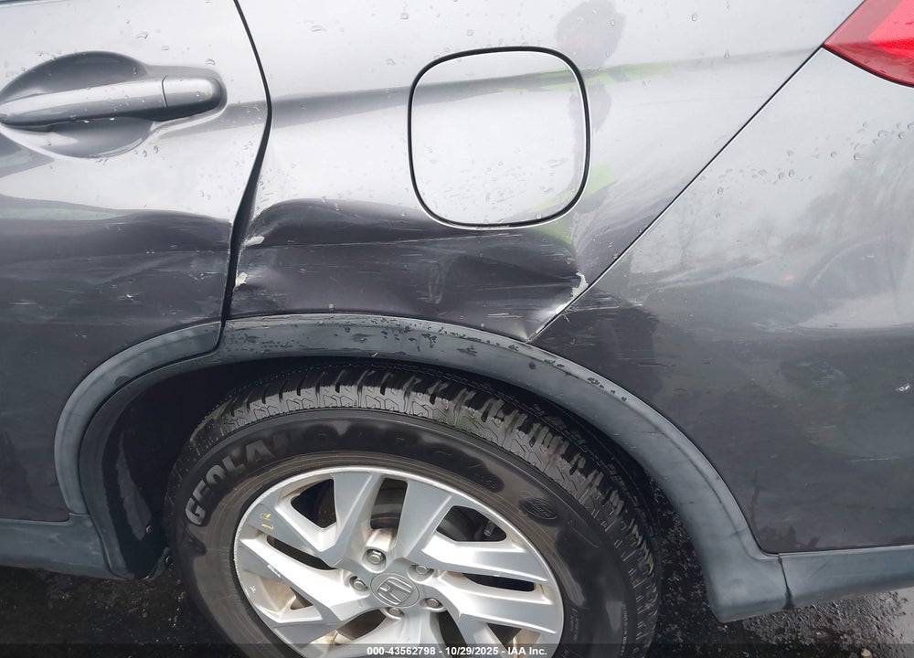2015 HONDA CR-V EX-L VIN: 5J6RM4H74FL044038