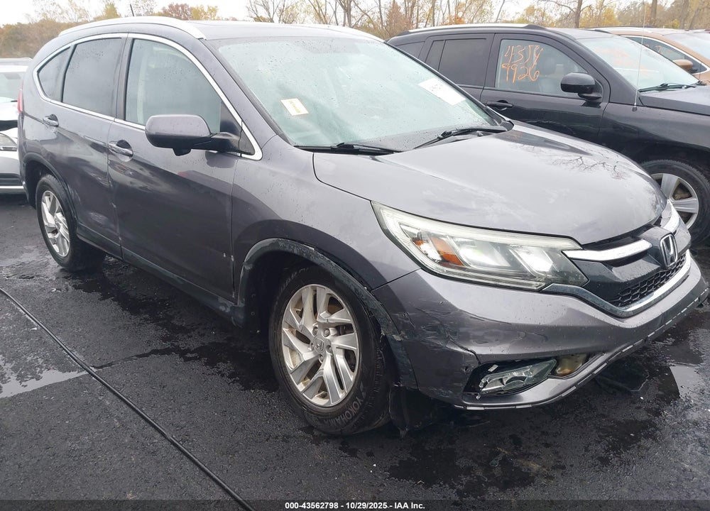 2015 HONDA CR-V EX-L VIN: 5J6RM4H74FL044038