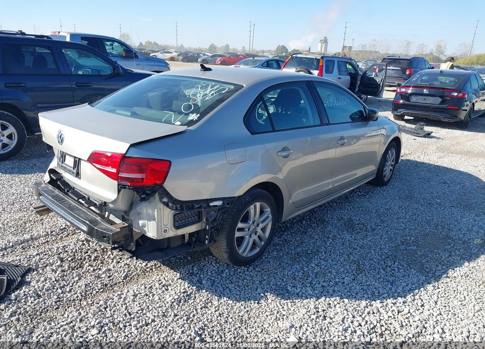 2015 VOLKSWAGEN JETTA 2.0L S VIN: 3VW2K7AJ9FM209825