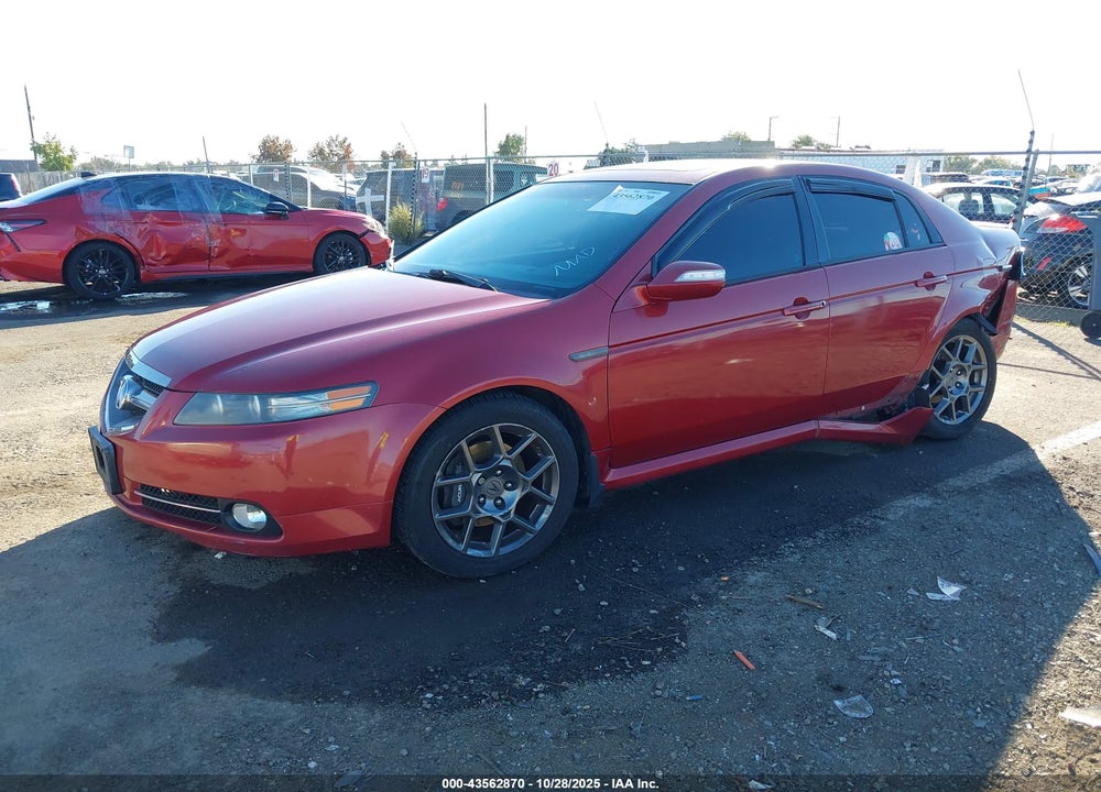 2007 ACURA TL TYPE S VIN: 19UUA76597A046801