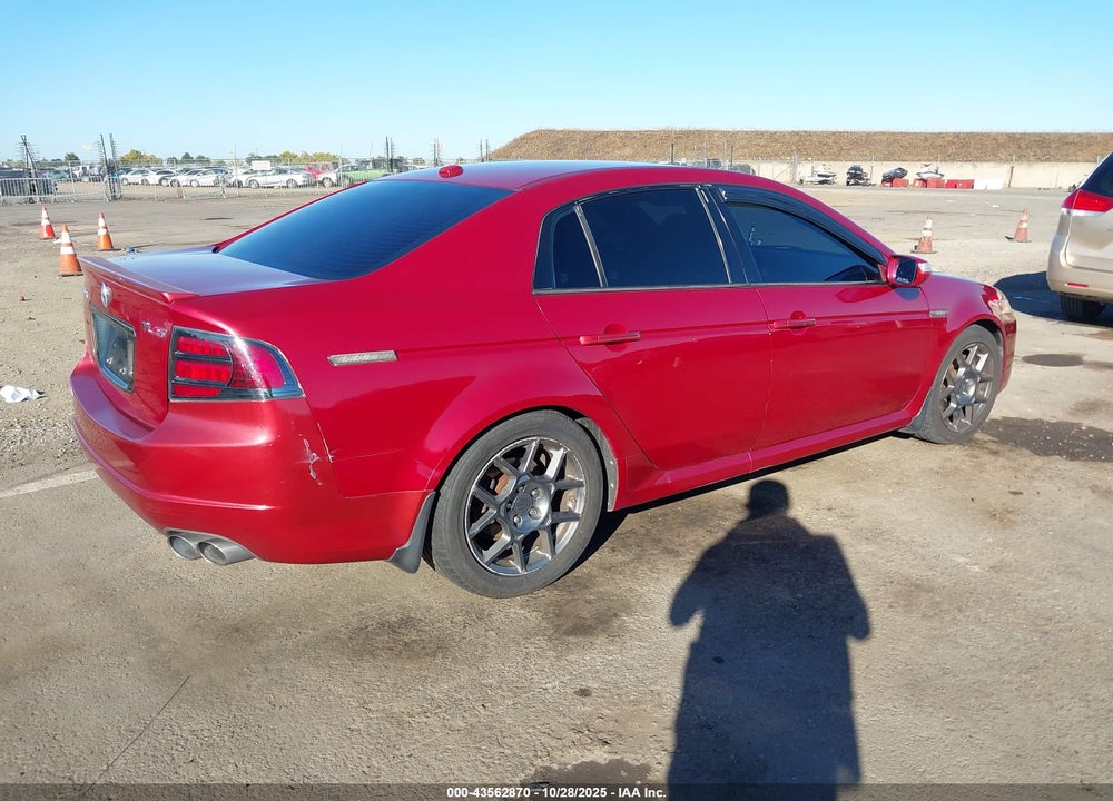 2007 ACURA TL TYPE S VIN: 19UUA76597A046801