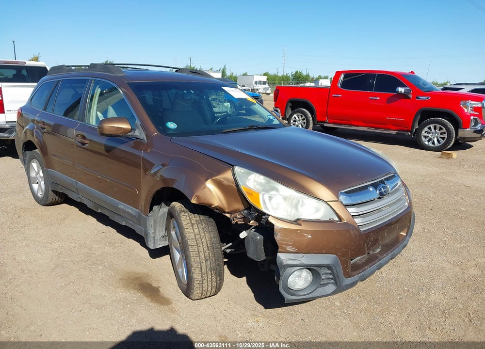 2013 SUBARU OUTBACK 2.5I PREMIUM VIN: 4S4BRBGC3D3313764