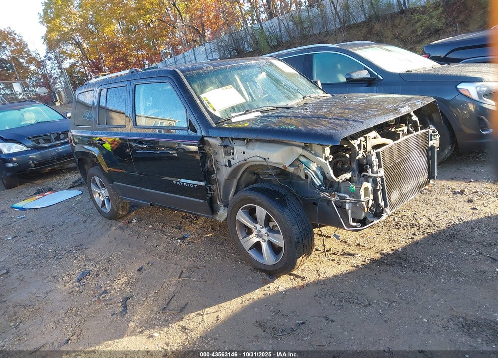 2017 JEEP PATRIOT HIGH ALTITUDE 4X4 VIN: 1C4NJRFB0HD194985