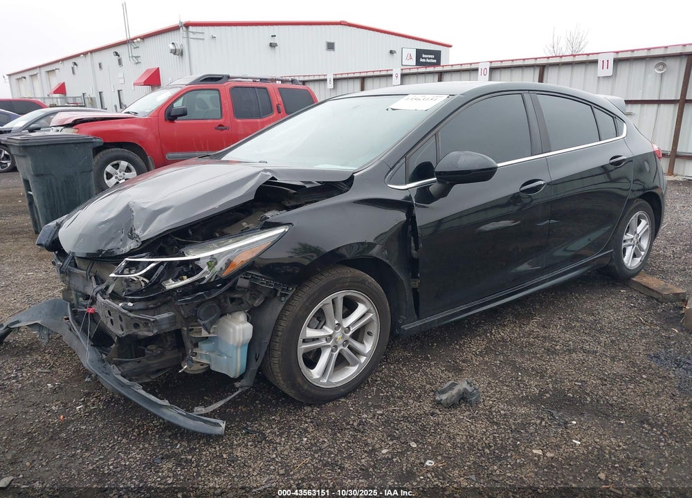 2017 CHEVROLET CRUZE VIN: 3G1BE6SM1HS514353