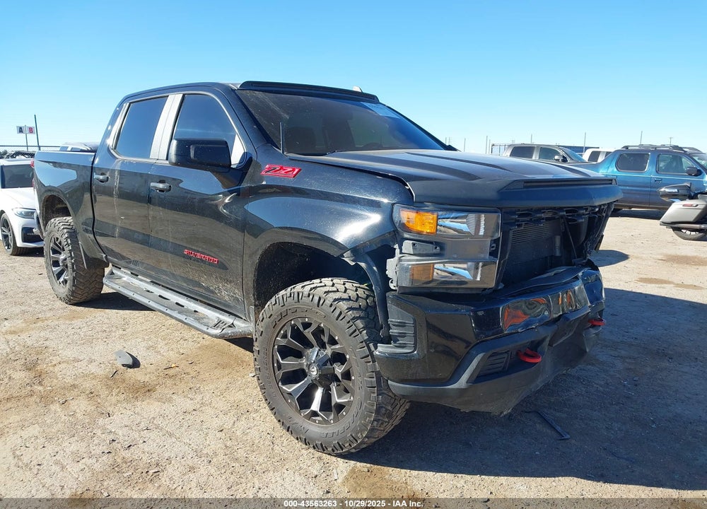 2019 CHEVROLET SILVERADO 1500 CUSTOM TRAIL BOSS VIN: 3GCPYCEF1KG133936