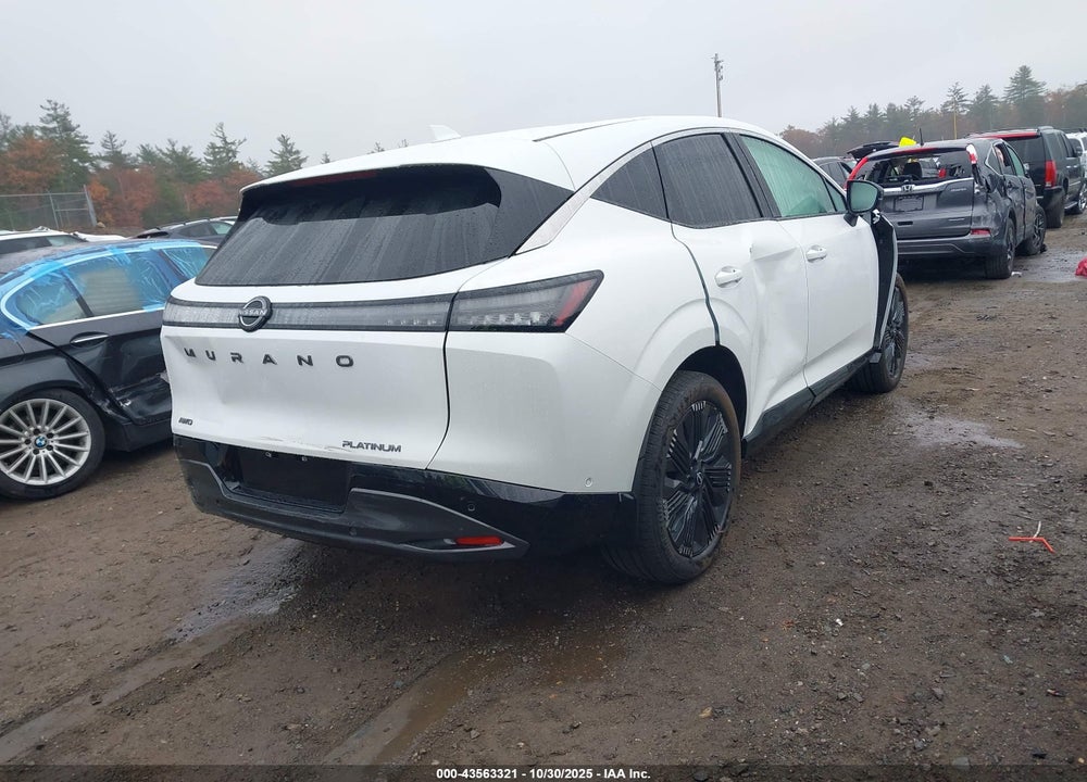 2025 NISSAN MURANO PLATINUM VIN: 5N1AZ3DT5SC100396