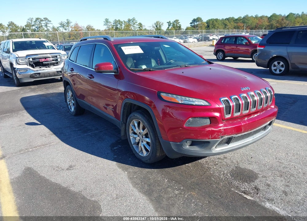 2014 JEEP CHEROKEE LIMITED VIN: 1C4PJLDB5EW312781