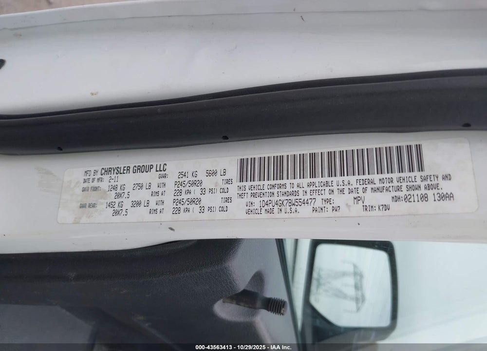 2009 DODGE NITRO SE VIN: 1D8GU28K39W525991