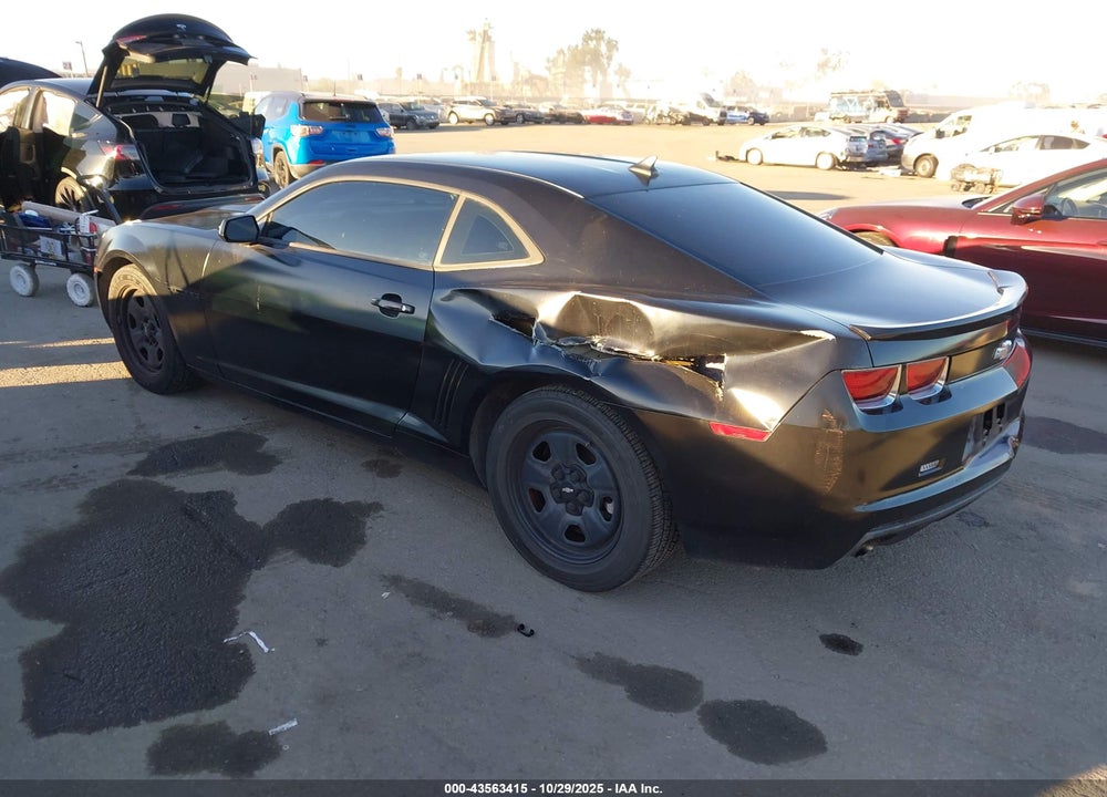 2012 CHEVROLET CAMARO 2LS VIN: 2G1FA1E37C9155440