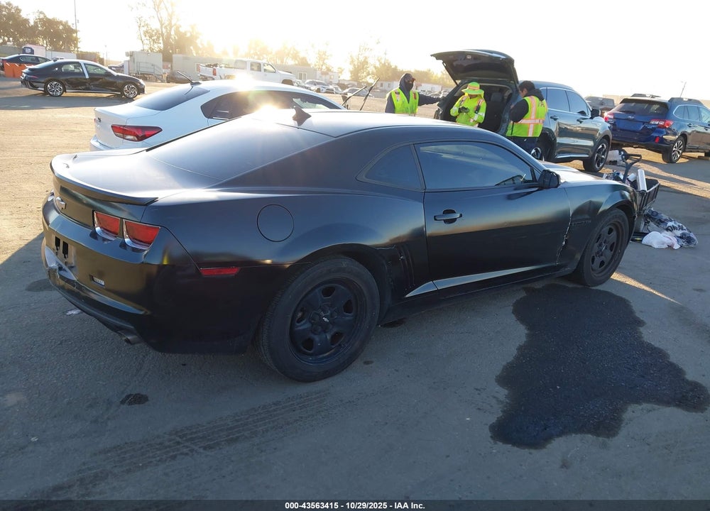 2012 CHEVROLET CAMARO 2LS VIN: 2G1FA1E37C9155440