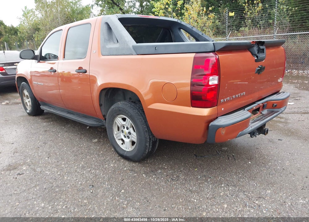 2008 CHEVROLET AVALANCHE VIN: 3GNEC12J98G282534