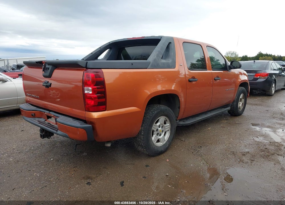 2008 CHEVROLET AVALANCHE VIN: 3GNEC12J98G282534