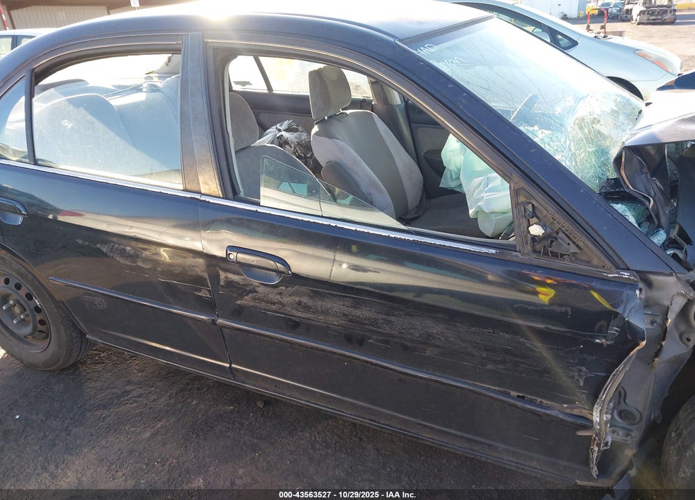 2002 HONDA CIVIC VIN: JHMES16532S000105