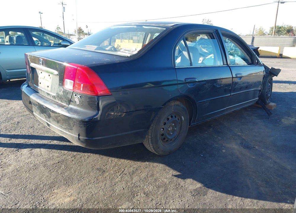 2002 HONDA CIVIC VIN: JHMES16532S000105