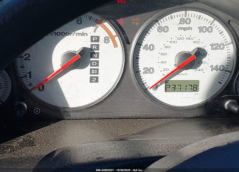 2002 HONDA CIVIC VIN: JHMES16532S000105