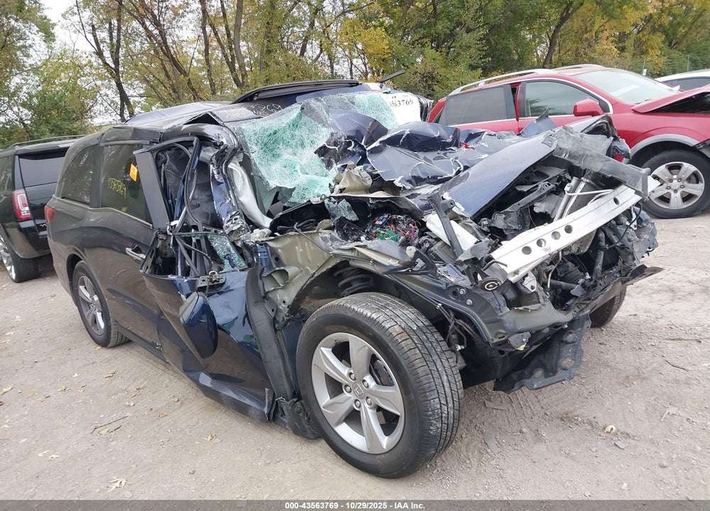 2019 HONDA ODYSSEY EX-L VIN: 5FNRL6H76KB085062