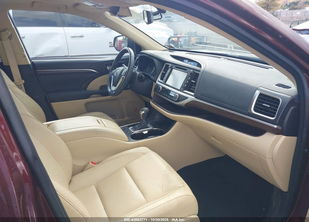 2015 TOYOTA HIGHLANDER LIMITED V6 VIN: 5TDDKRFH8FS202992