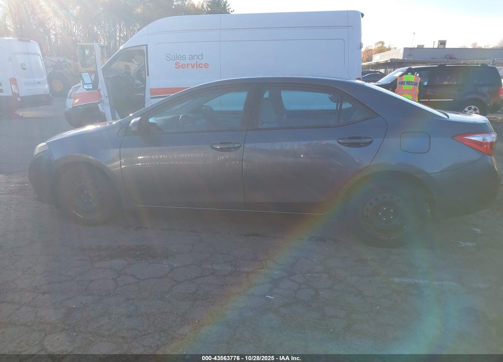 2014 TOYOTA COROLLA LE VIN: 2T1BURHE1EC177137