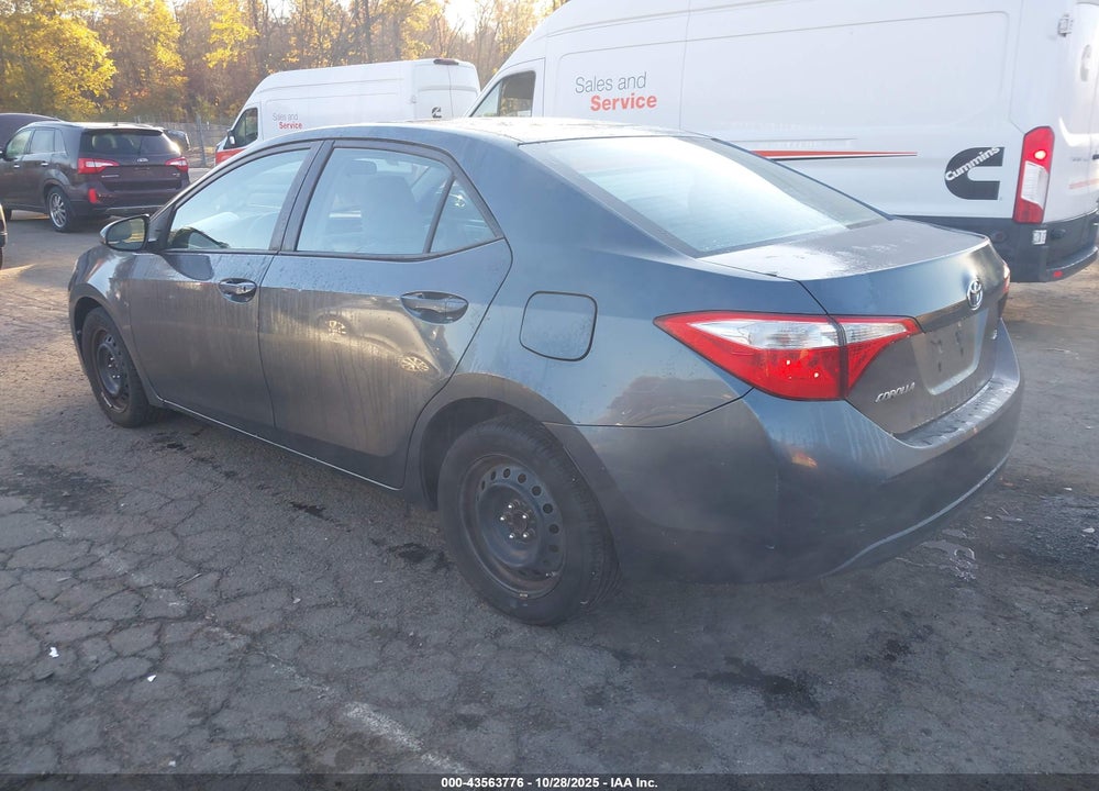2014 TOYOTA COROLLA LE VIN: 2T1BURHE1EC177137
