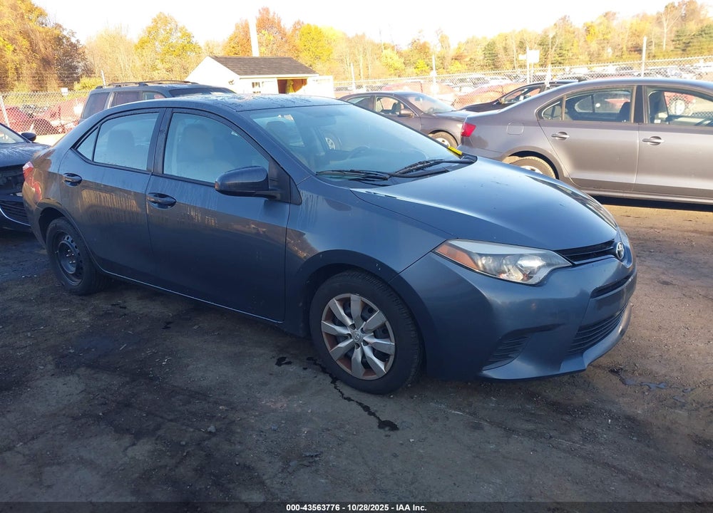 2014 TOYOTA COROLLA LE VIN: 2T1BURHE1EC177137