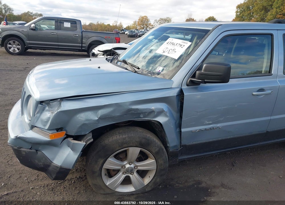 2014 JEEP PATRIOT VIN: 1C4NJRBB5ED513122