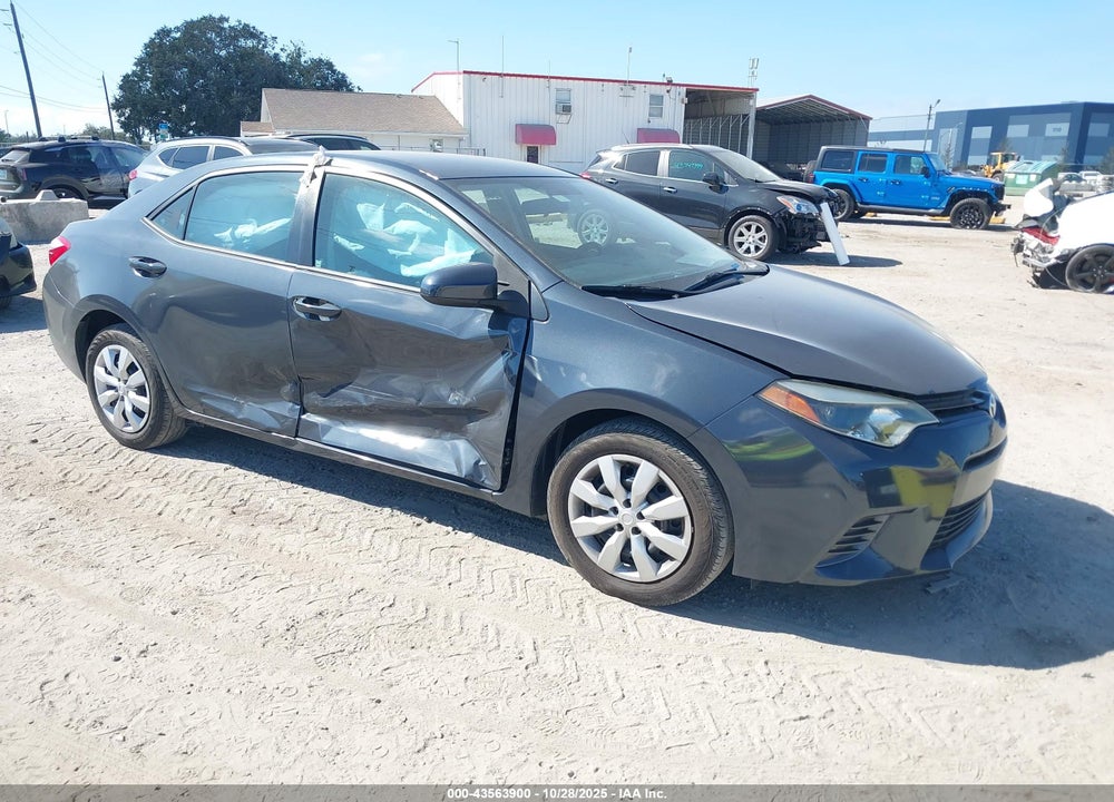 2016 TOYOTA COROLLA LE VIN: 5YFBURHE3GP397463
