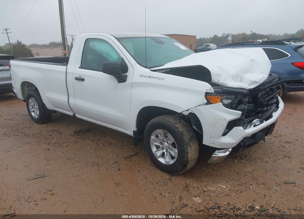 2022 CHEVROLET SILVERADO 1500 2WD  LONG BED WT VIN: 3GCNAAED0NG685317