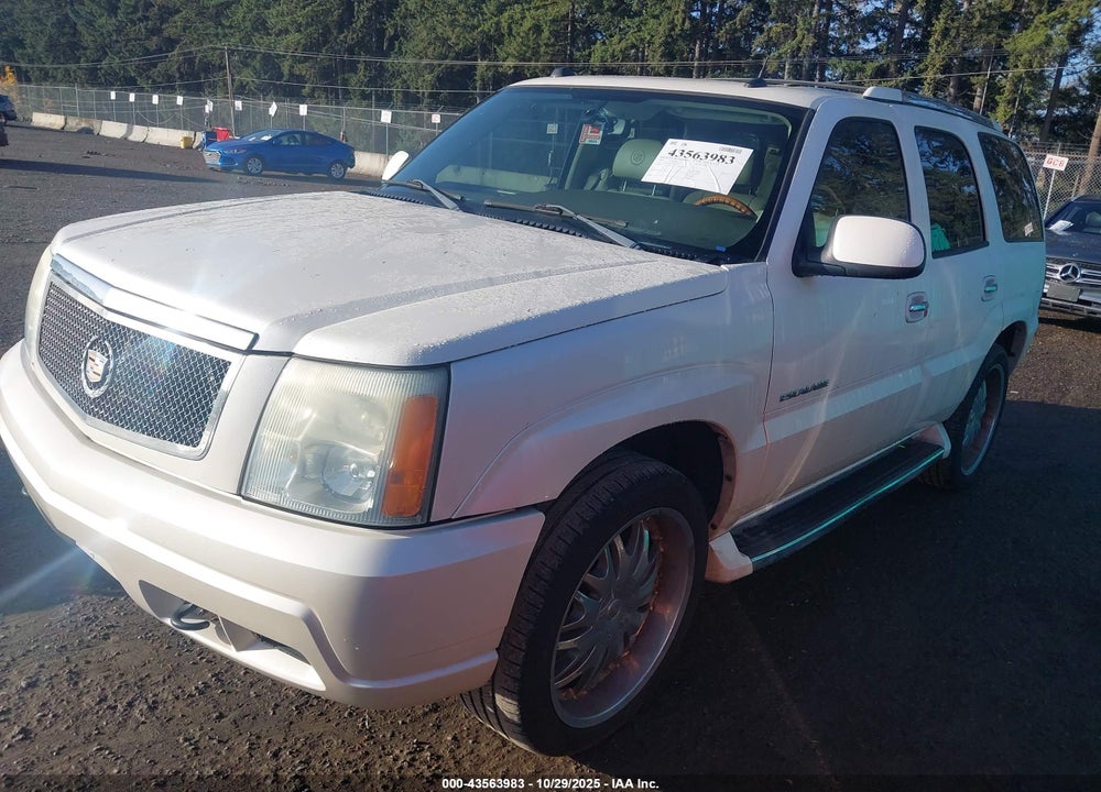 2004 CADILLAC ESCALADE STANDARD VIN: 1GYEK63N54R217727